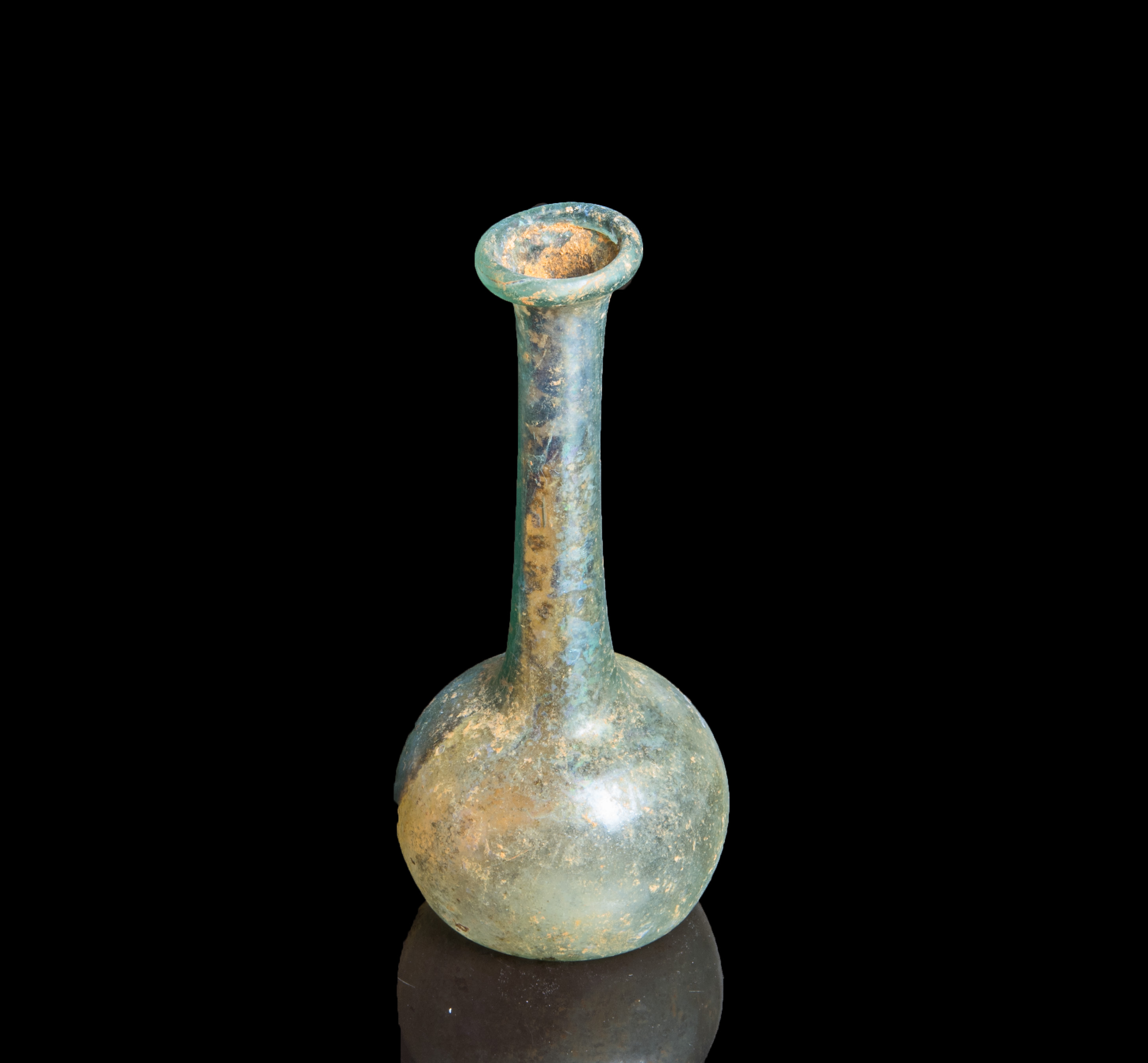 Roman Glass Perfume Bottle Antiquities 4